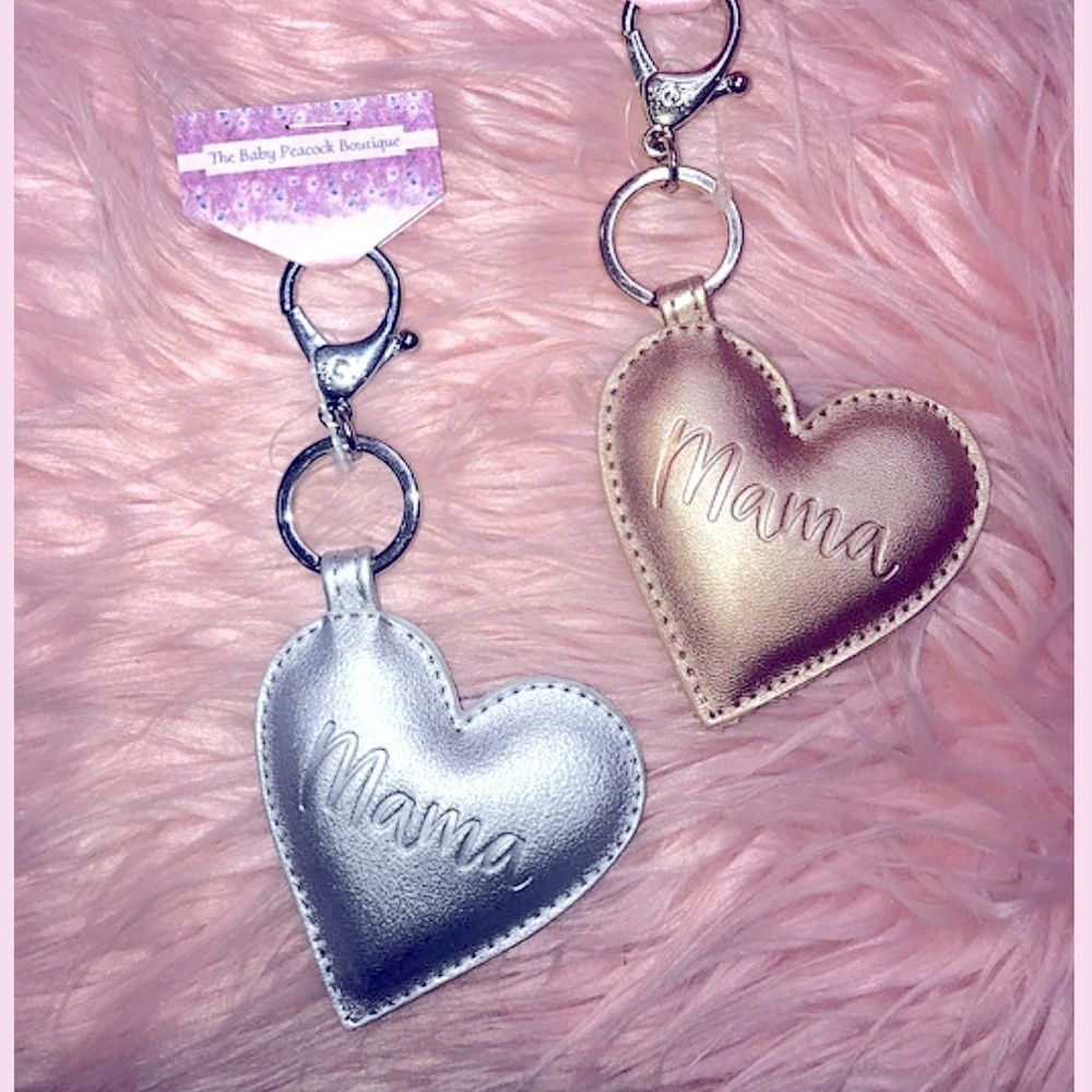 Mama Heart Handbag Charm/KeyChain